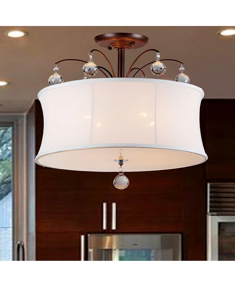 Home Accessories Olyxa 18" 5-Light Indoor Pendant Lamp with Light Kit