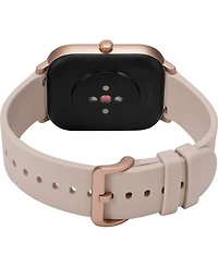 Timex Unisex Metropolitan S Blush Silicone Strap Amoled Touchscreen Smart Watch with Gps Heart Rate 36mm