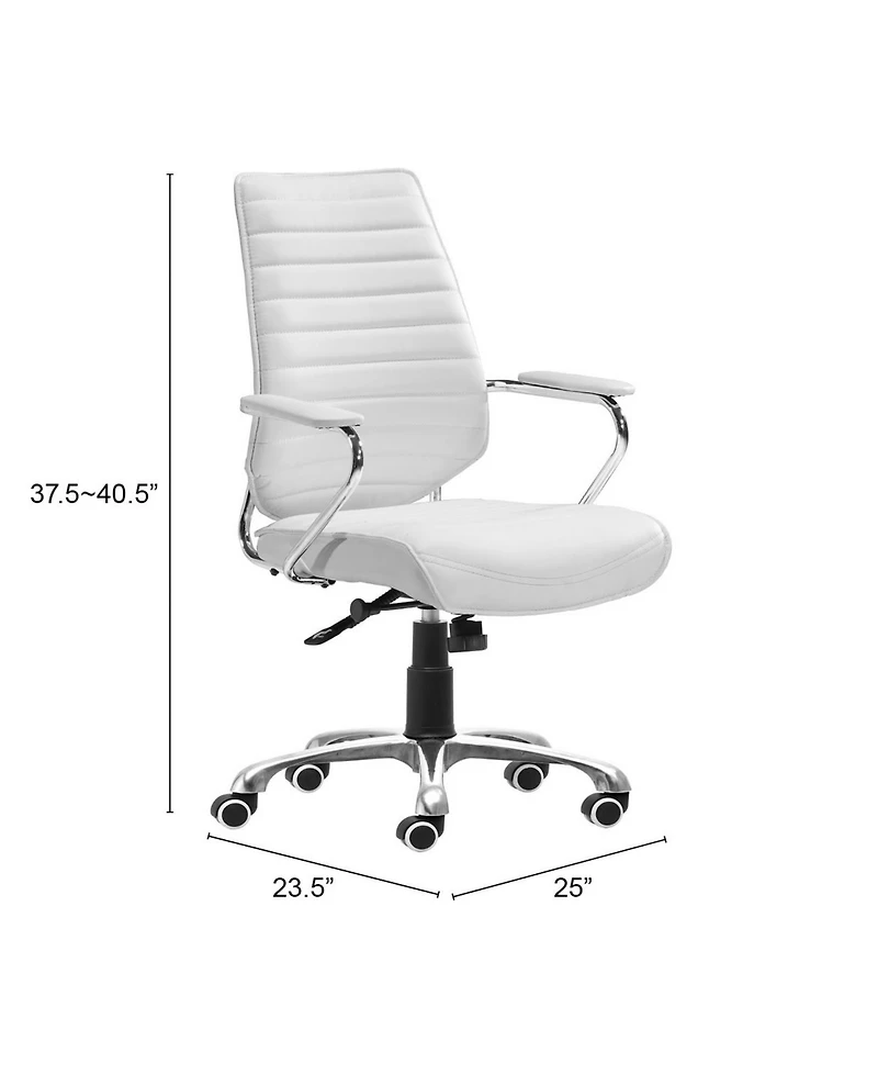 Zuo Enterprise Low Back Office Chair