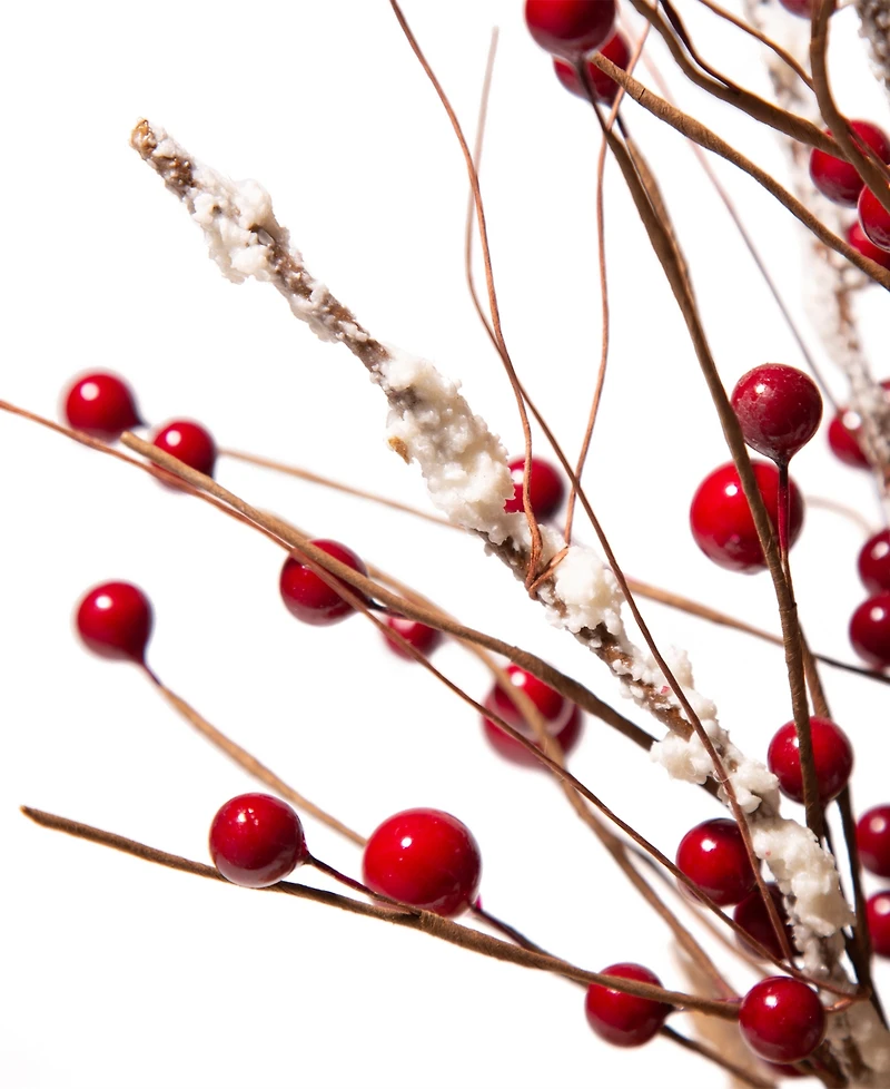 Glitzhome Christmas Berry Table Tree Decor