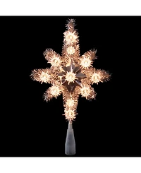 Northlight Lighted Tinsel Star Of Bethlehem Christmas Tree Topper