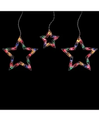 Northlight Multi-Color Star Shaped Mini Icicle Christmas