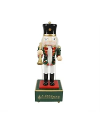 Northlight Animated and Musical Christmas Nutcracker with Trumpet