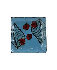 Elama Aloha Tide 16 Pc. Dinnerware Set, Service for 4