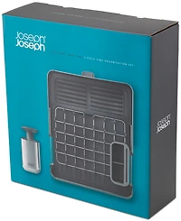 Joseph Joseph Hygienic Soap Dispenser & Smart Dish Rack Set