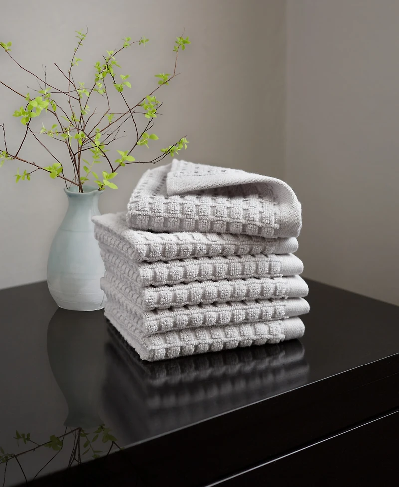 Dkny Quick Dry 6-Pc. Washcloth Set