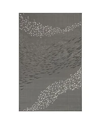 Liora Manne Carmel School Of Fish Rug