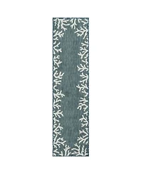 Liora Manne Carmel Coral Border Rug