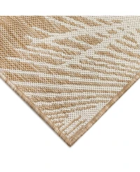 Liora Manne' Carmel Palm 7'10" x 7'10" Square Rug