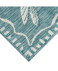 Liora Manne' Carmel Dragonfly 4'10" x 7'6" Outdoor Area Rug