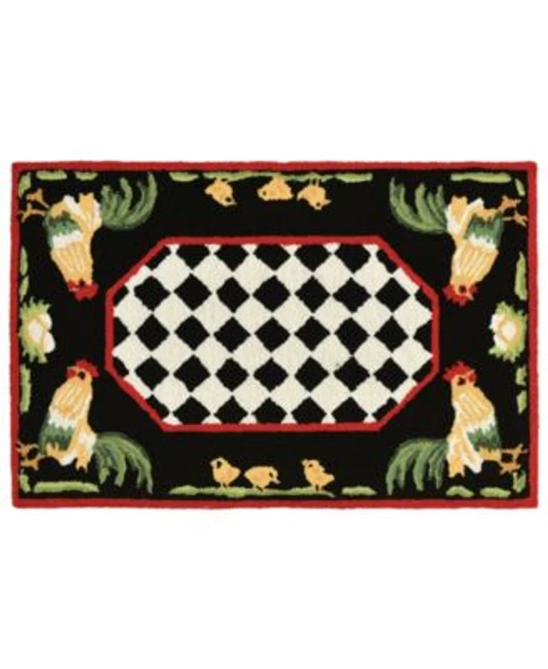 Liora Manne Frontporch Rooster Rug