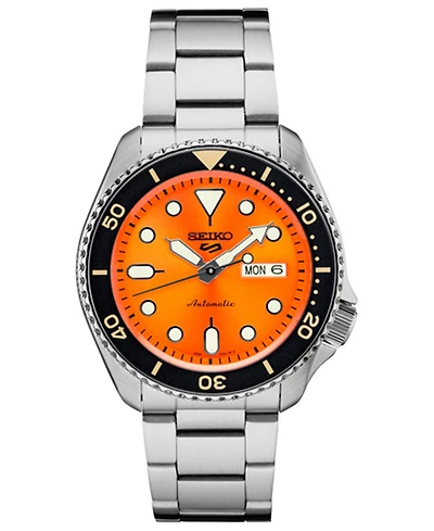 Seiko Men's Automatic 5 Sport Stainless Steel Bracelet Watch 40mm