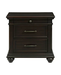 Picket House Furnishings Brooks 3-Drawer Nightstand with Usb Ports