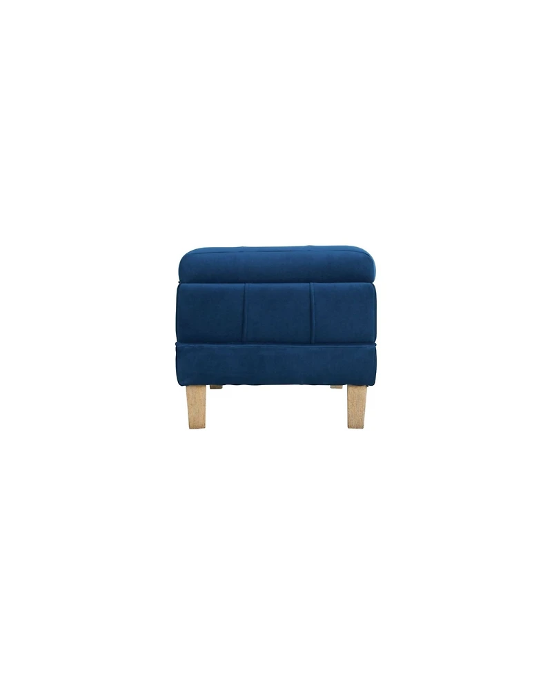 Picket House Furnishings Jude Tufted Storage Ottoman
