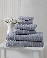 Ozan Premium Home Azure Turkish Cotton -Pc. Bath Towel Set