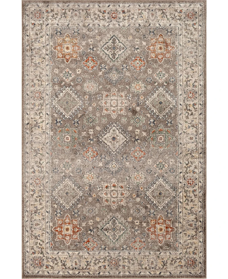 Closeout! Portland Textiles Cassandra Colton Taupe 5' x 7'3" Area Rug