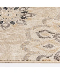 Closeout! Portland Textiles Cassandra Asterin Bone 7'10" x 9'10" Area Rug