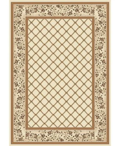 Closeout Portland Textiles Adriatic Vintage Trellis Area Rug