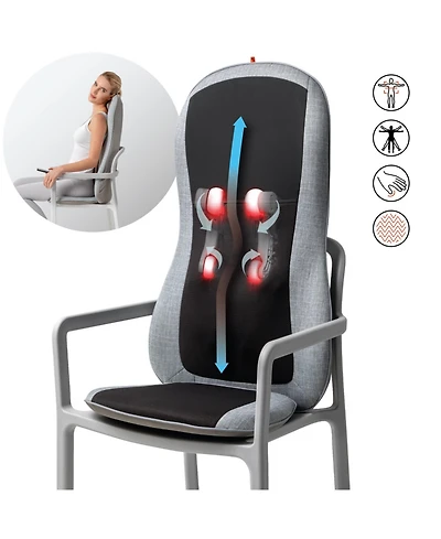 Sharper Image Smart-sense Shiatsu Realtouch Chair Pad