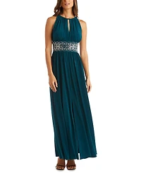 R&M Richards Petite Beaded Gown