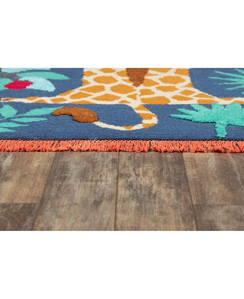 Momeni Atticus Atc-3 Navy 5' x 7' Area Rug