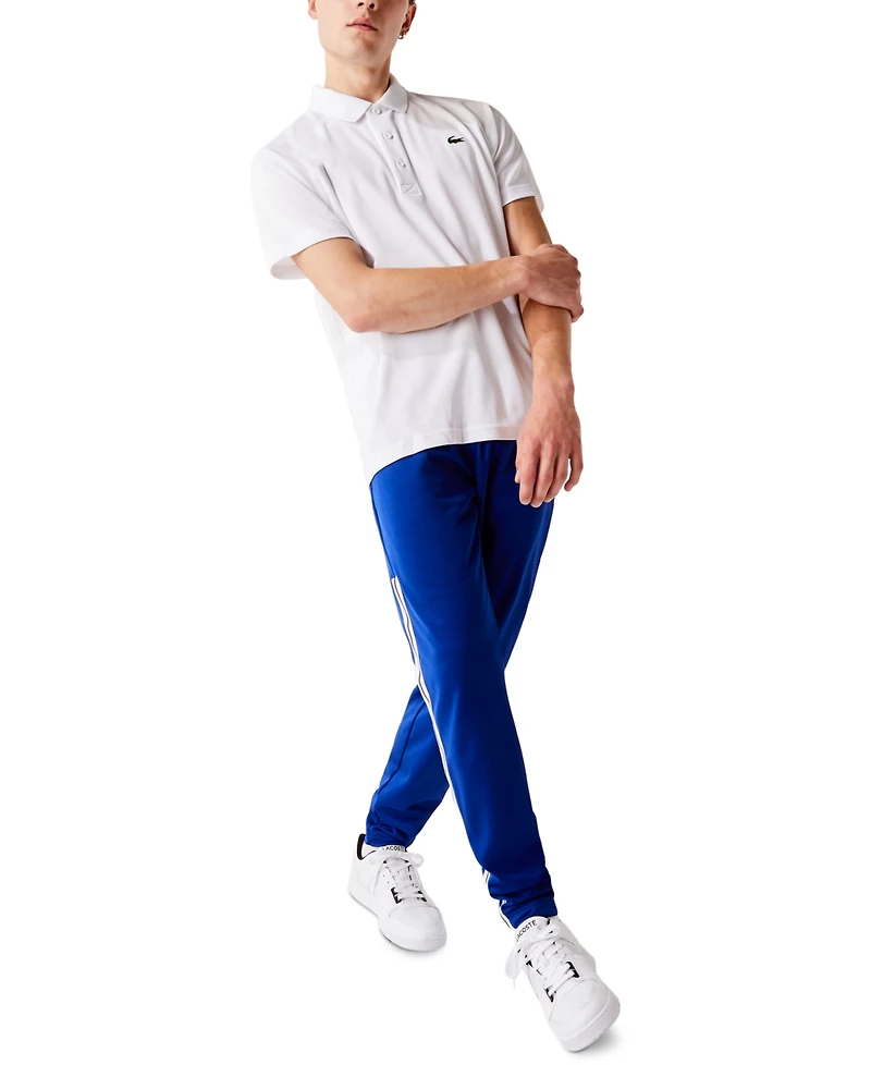 Lacoste Men's Breathable Run-Resistant Interlock Polo Shirt