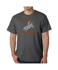 La Pop Art Men's This Aint My First Rodeo Word T-Shirt
