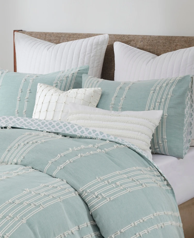 Ink+Ivy Kara Jacquard 3-Pc. Comforter Set, King/California King