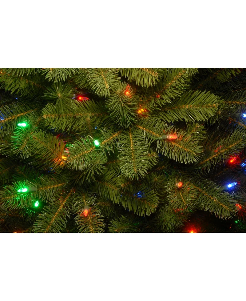 National Tree Company 6.5' Feel Real Downswept Douglas Fir Hinged Tree with 750 Dual Color Led Lights+ PowerConnect(Tm) System-9 Functions