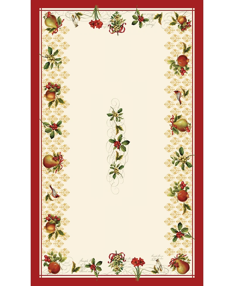 Laural Home Festive Opulence Tablecloth 70 x 120