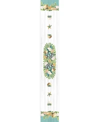 Laural Home Christmas By The Sea Table Runner - 90" x 13"