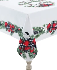 Laural Home Christmas Trimmings Tablecloth - 70" x 120"