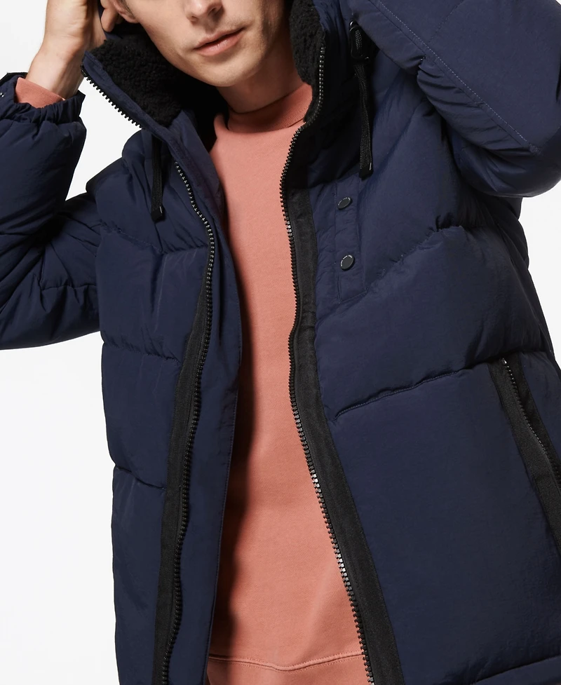 Marc New York Men's Hubble Crinkle Down Jacket