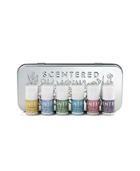 Scentered Wellbeing Ritual Aromatherapy Mini Tin Whole Collection Balm, Set of 6, 1.5 gram each