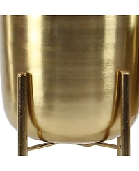 Bucket Planter with Stand, Set of 2