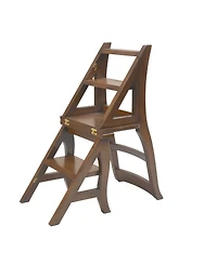 Folding Library Ladder Chair