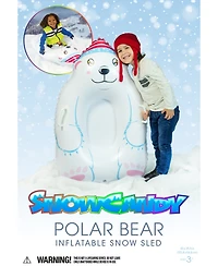 PoolCandy's SnowCandy Polar Bear Snow Sled