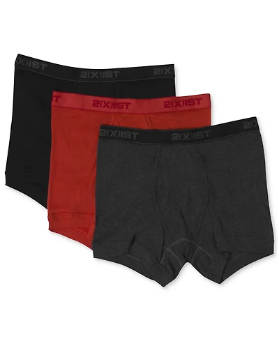 2(x)ist Men's Underwear, Essentials Boxer Brief 3 Pack