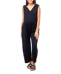 Nom Maternity Maternity Everyday Jumpsuit