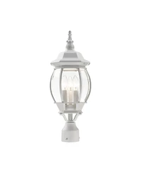 Frontenac 3 Lights Outdoor Post Top Lantern