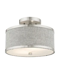Park Ridge 2 Lights Semi Flush