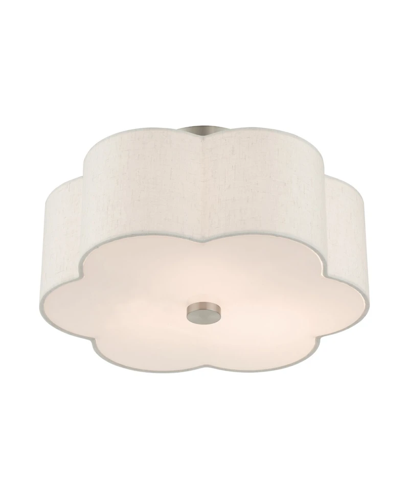 Solstice 3 Lights Semi Flush