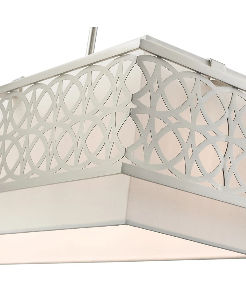 Calinda 6 Lights Linear Chandelier