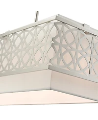 Calinda 6 Lights Linear Chandelier