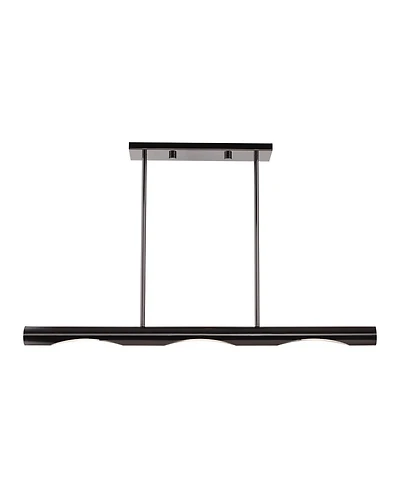 Acra 3 Lights Linear Chandelier