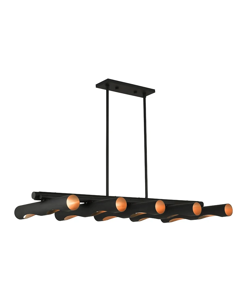 Novato 10 Light Linear Chandelier