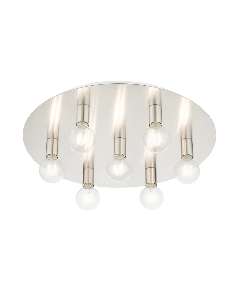 Hillview 7 Lights Flush Mount