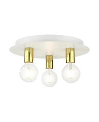 Hillview 3 Lights Flush Mount