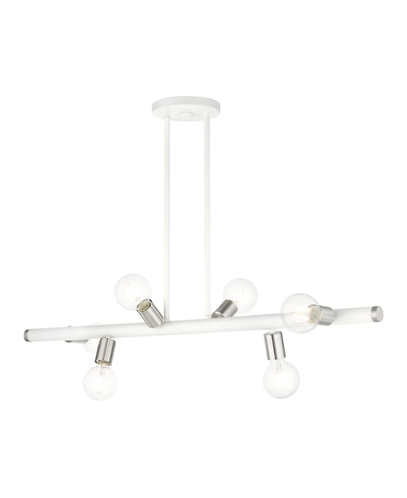 Bannister 6 Lights Linear Chandelier