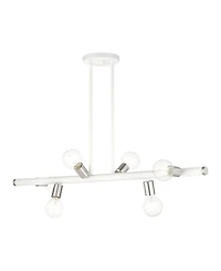 Bannister 6 Lights Linear Chandelier